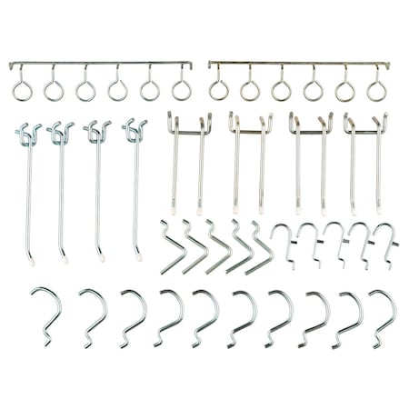 Global Industrial Pegboard Hooks0, 30PK 606968